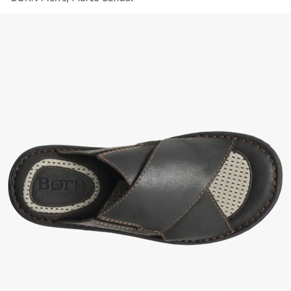 Born Marco Slide Leather Sandals - Like New!